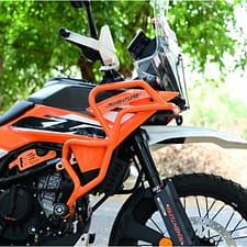 KTM ADV 2025 TYPE 1 CRASHGUARD WITH SLIDERS ORG-2