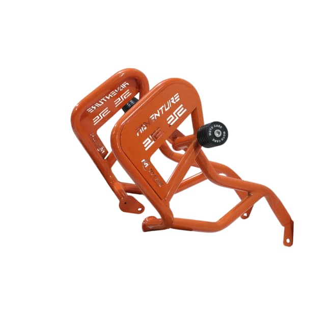 KTM ADV 2025 TYPE 2 CRASHGUARD WITH SLIDERS ORG-1