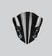 YAMAHA MT15 BUBBLE VISOR- SMALL